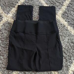 Nine West Elastic Skinny Leg Dress Pants Size Women's Skinny 5 Black